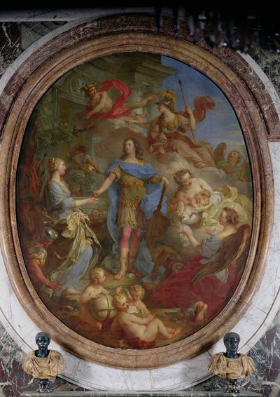 Louis XV (1710-74) Giving Peace to Europe, 1729 by François Lemoyne